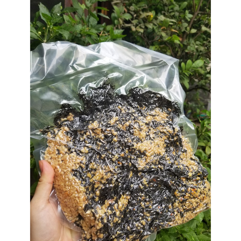 hủ PET150gr rong biển cháy tỏi