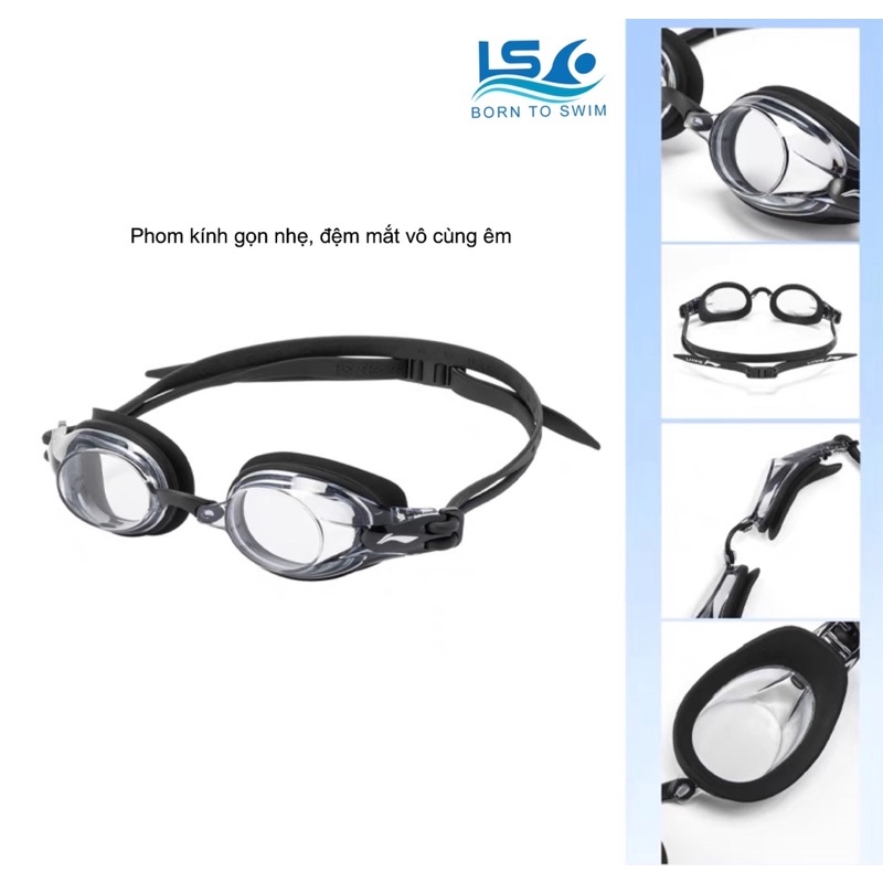 Kính bơi Lining chính hãng LSSJ115 nam nữ