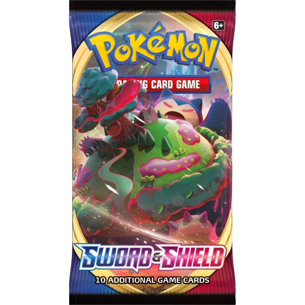 Thẻ bài Pokemon TCG: Sword & Shield Booster Pack (Hàng chính hãng)