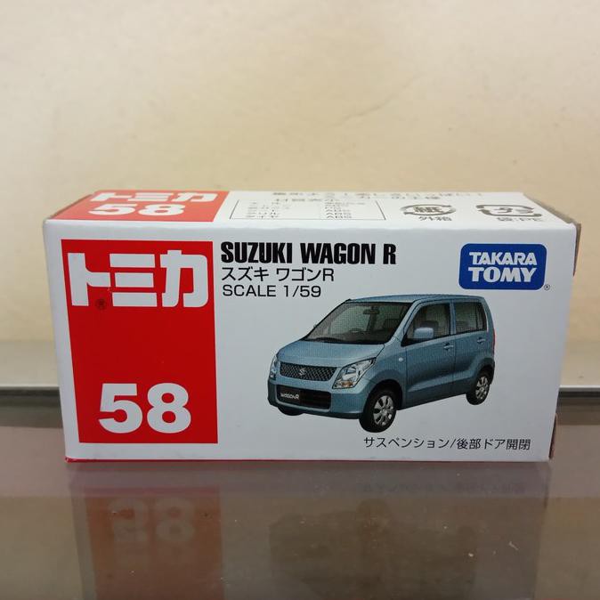 Mô Hình Xe Hơi Suzuki Wagon R Tomica No 58 Cổ Điển