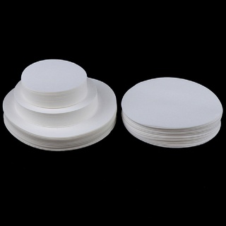 CTYE 100Pcs Laboratory Filter Paper Circular Qualitative Filter Paper Medium Speed FINE