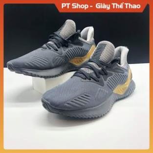 [FreeShip+Giá Hủy Diệt] Giầy Alphabounce xịn sò Full phụ kiện, Giày Sneaker Alphabounce đen vàng , Hót trend