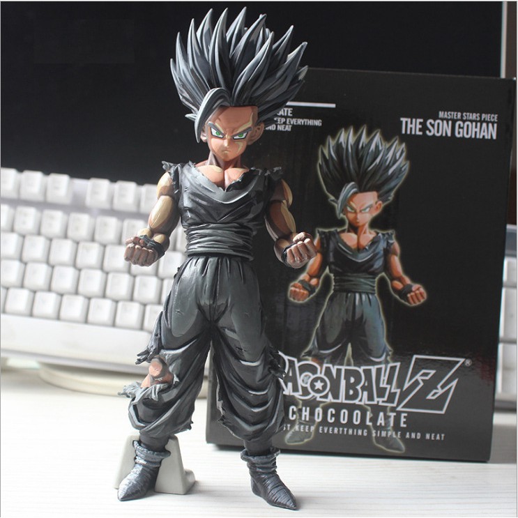 [Mã LIFE0503TOYS giảm 10% đơn 0Đ] (Có sẵn - 23cm) Mô hình Songohan 2D đen - Figure Dragon Ball Songohan super saiyan