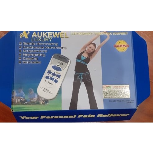 Máy mát xa xung điện Aukewel Luxury Đức DR Treatment AK 2000/2000 II 4 miếng dán