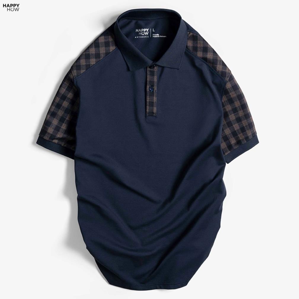 Áo POLO nam cổ bẻ ARON vải cá sấu Cotton xuất xịn,chuẩn form, sang trọng - thanh lịch - HAPPYHOW New -