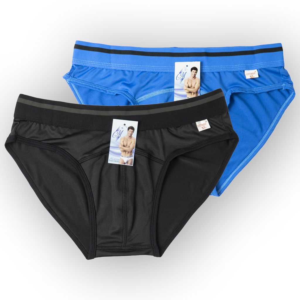 Combo 4 Quần Lót Nam Lưng Sọc Vải Thun Lạnh 4 Chiều Cao Cấp Mềm Mịn Thấm Hút Tốt Sịp Tam GIác