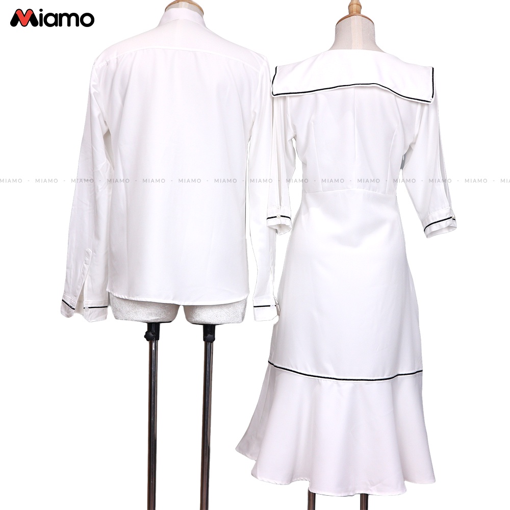 [Freeship] Set đồ đôi nam nữ couple phong cách hàn quốc, du lịch, chụp ảnh cưới, thời trang Miamo NB036 (kèm ảnh thật)
