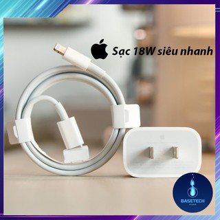 Sạc nhanh iPhone, Bộ sạc nhanh 18W cho iPhone sử dụng công nghệ PD kèm chip chống quá tải nhiệt an toàn