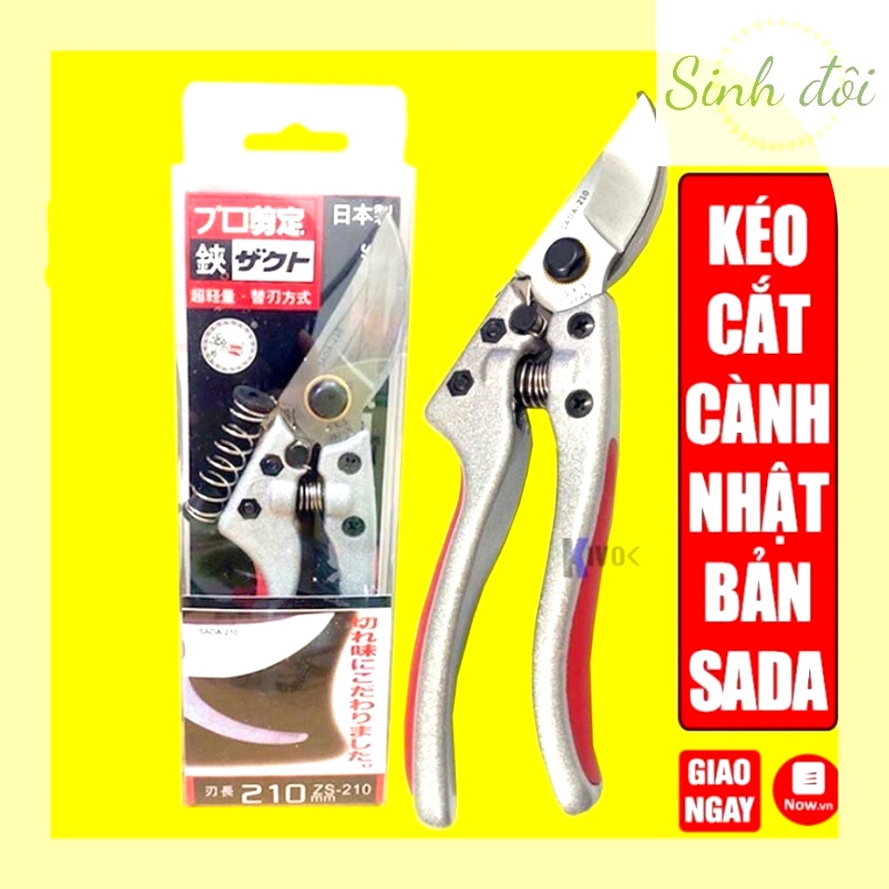 Kéo cắt cành cây SADA 210(Nhật Bản)