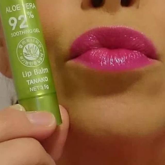 [Hàng mới về] Son dưỡng môi thay đổi màu sắc theo nhiệt độ chiết xuất lô hội thiên nhiên | BigBuy360 - bigbuy360.vn