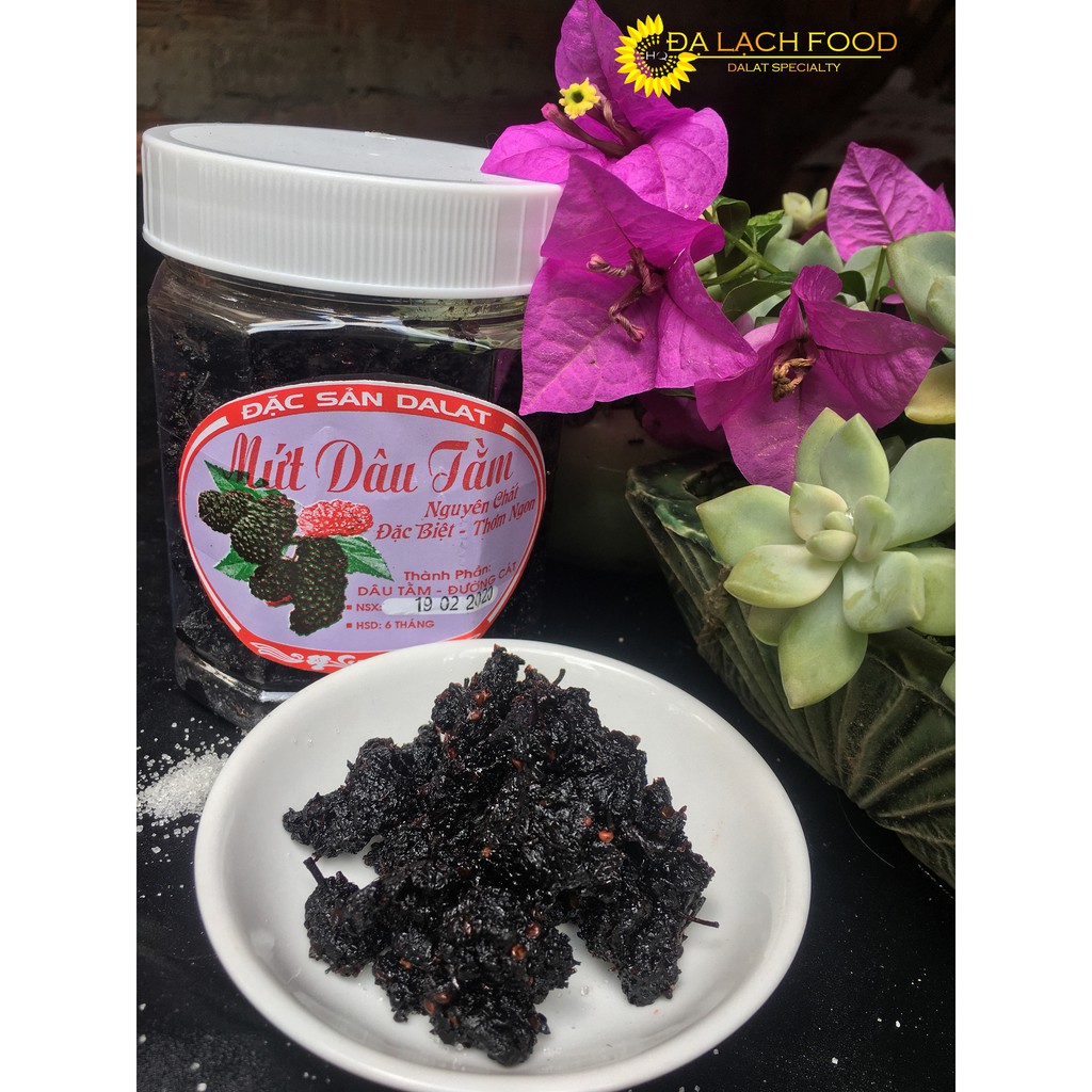 Mứt dâu tằm nguyên trái hủ 500g - Đặc Sản Đà Lạt/ Đạ Lạch Food | BigBuy360 - bigbuy360.vn