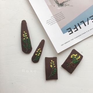 KẸP TÓC THÊU MIMOSA