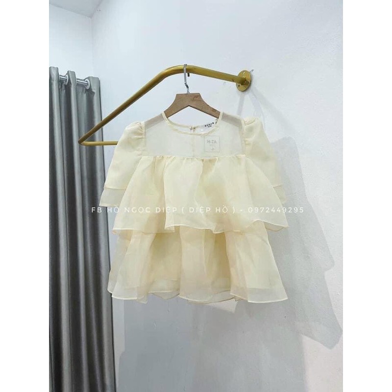 Áo voan 3 tầng siêu hot