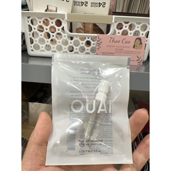 vial nước hoa Ouai Rue St. Honore Eau de Parfum EDP 1.5ml