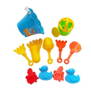 Bộ đồ chơi đi biển xây lâu đài cát bằng nhựa cho bé