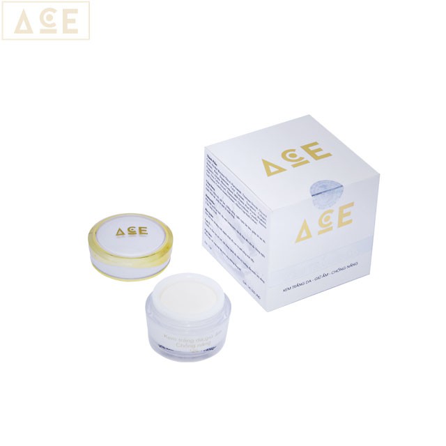 Kem ACE trắng da, giữ ẩm, chống nắng (12g)