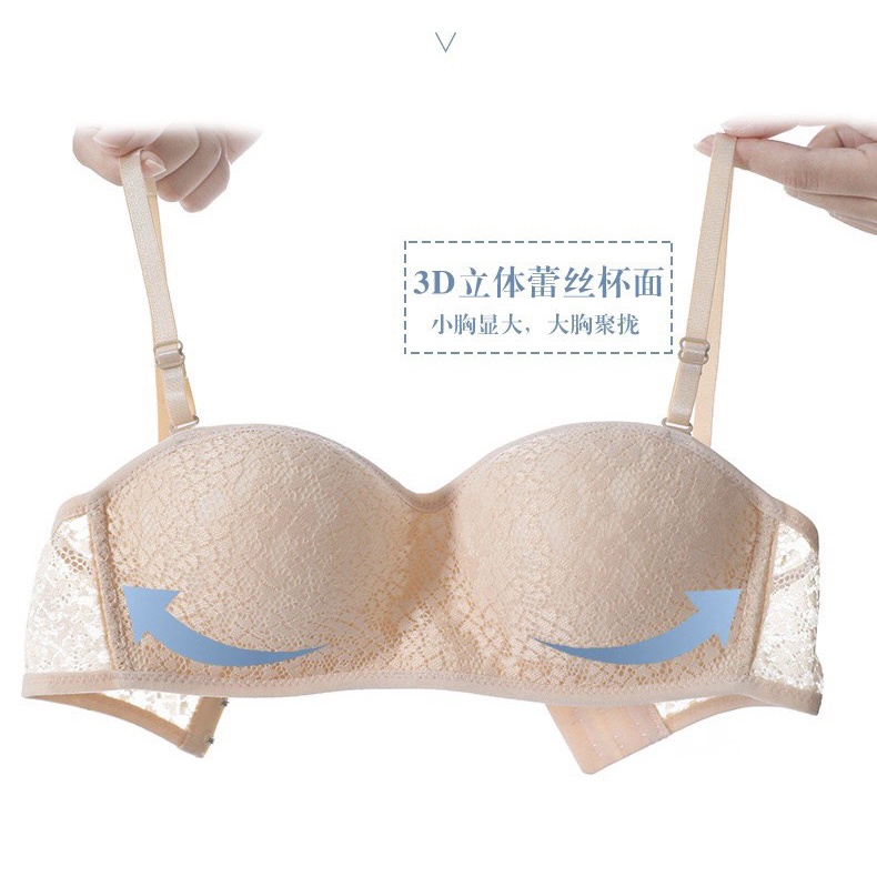 ÁO LÓT NỮ REN HOA KHÔNG GỌNG SIÊU NÂNG NGỰC - HÀNG QUẢNG CHÂU CAO CẤP MITEVA AL26