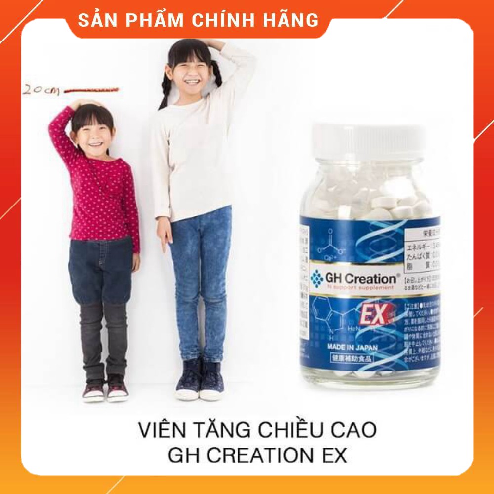 [Sỉ&Lẻ] Tăng chiều cao GH Creation của Nhật Bản 270 viên