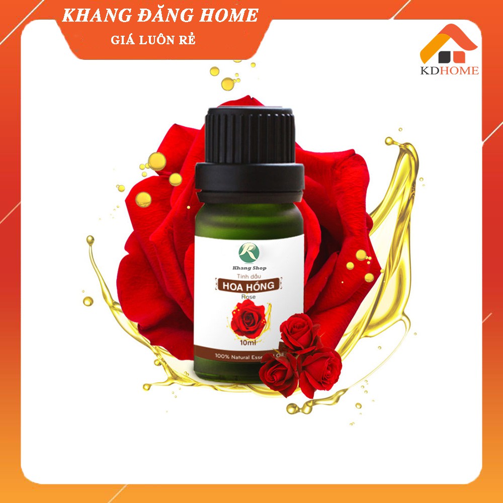 Tinh dầu hoa Hồng nguyên chất chai 10ml