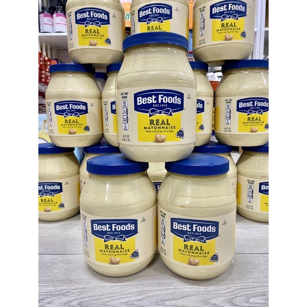 MAYONNAISE BEST FOOD Mỹ 1.9l TRỨ DANH, NHÃN HIỆU SỐ 1 ĐƯỢC CÁC BÀ NỘI TRỢ MỸ TIN DÙNG 😋