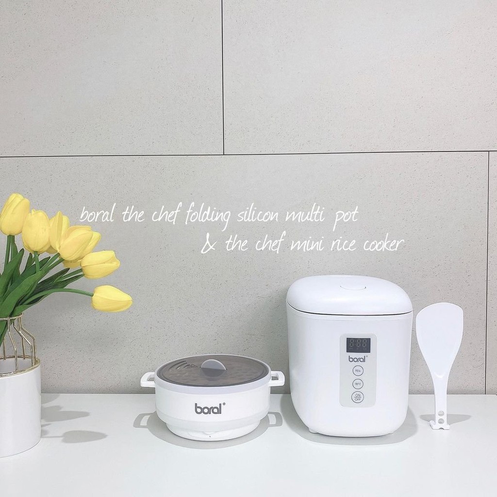 Nồi cơm điện mini Boral Korea 1.2L