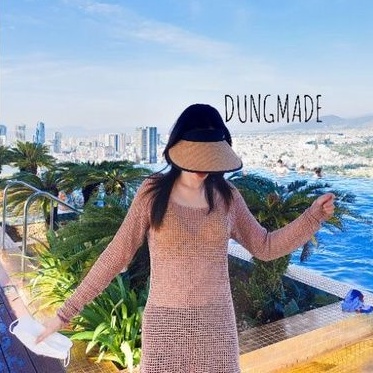 áo khoác bikini áo trùm bikini handmade