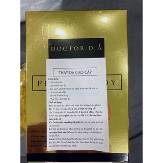 Nước lột thay da sinh học collagen nhân sâm cao cấp Doctor D.A chỉ 1h la bong lớp lớp