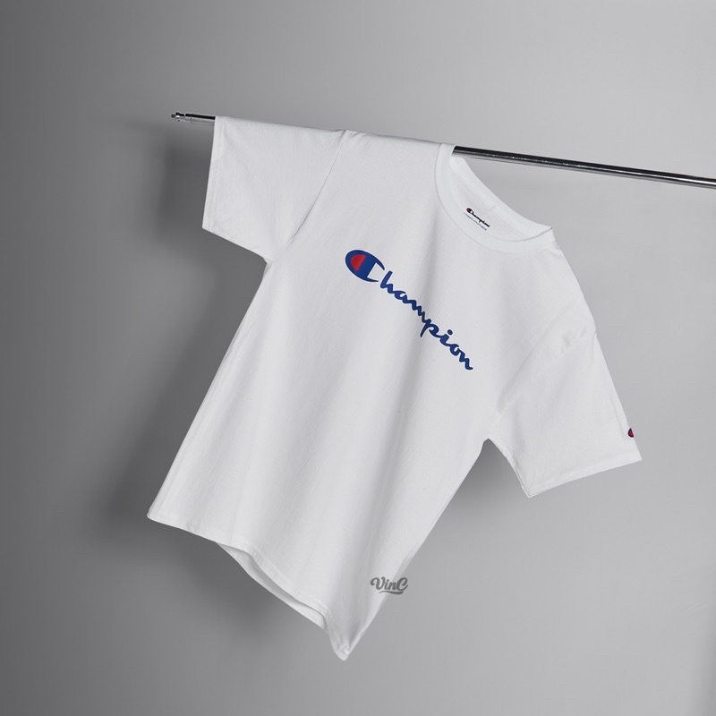 Áo thun CHAMPION Printed Logo tagless unisex Chính Hãng