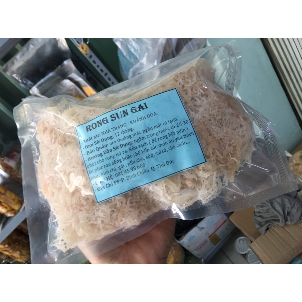 [ HCM ]  Rong sủn gai 500gram - rong biển lam gỏi