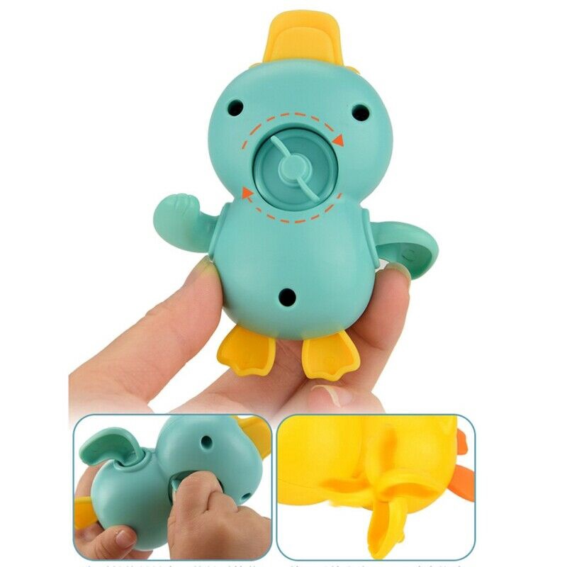 [Mới] Đồ Chơi Bồn Tắm Hình Rùa / Vịt Hoạt Hình Cho Bé