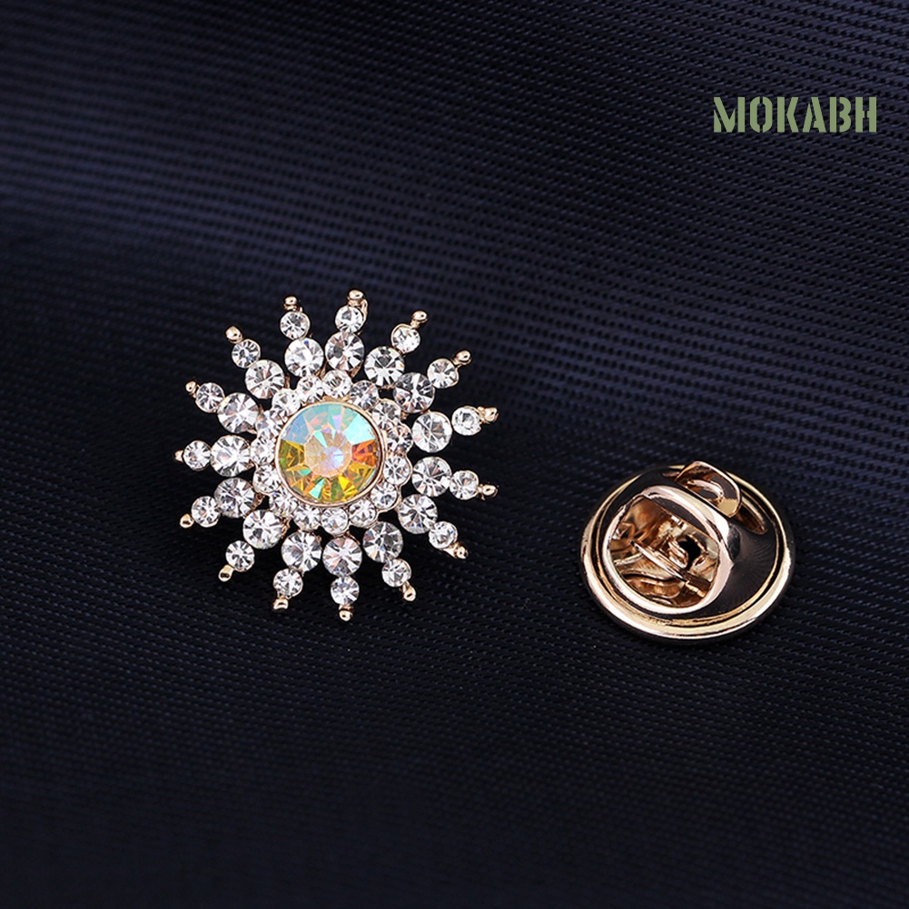 Ghim Cài Áo Đính Đá Kiểu Dáng Thời Trang Dễ Thương Cho Nữ