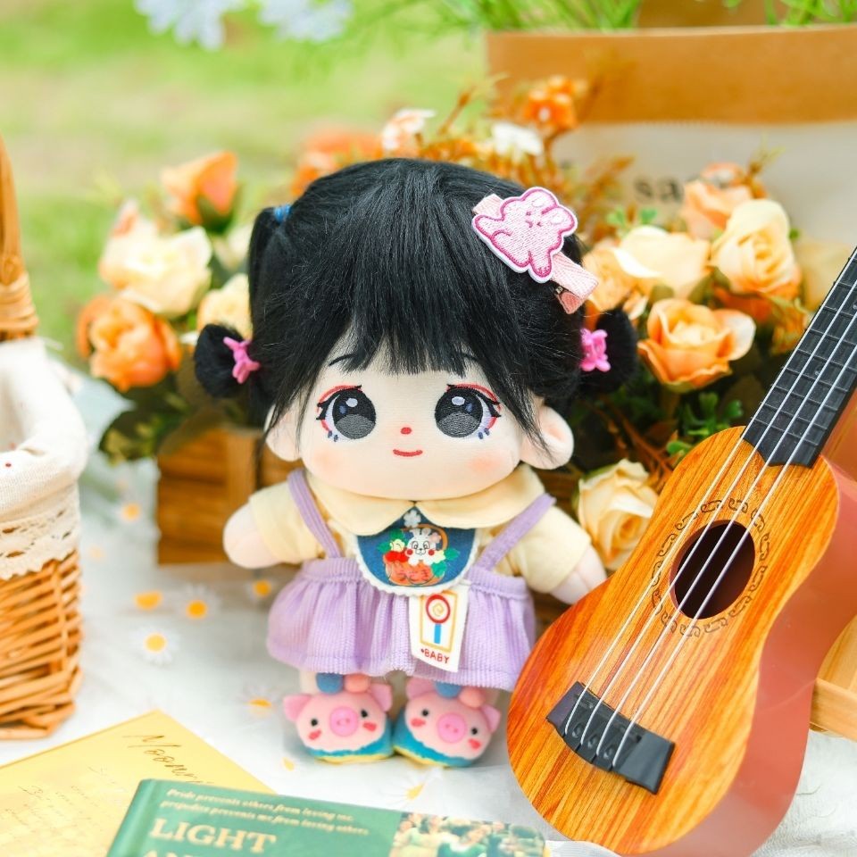 Búp bê không thuộc tính tóc tơ Hoa Oa Oa 20cm