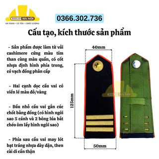Cầu vai bảo vệ cao cấp ( cúc gạch đồng)