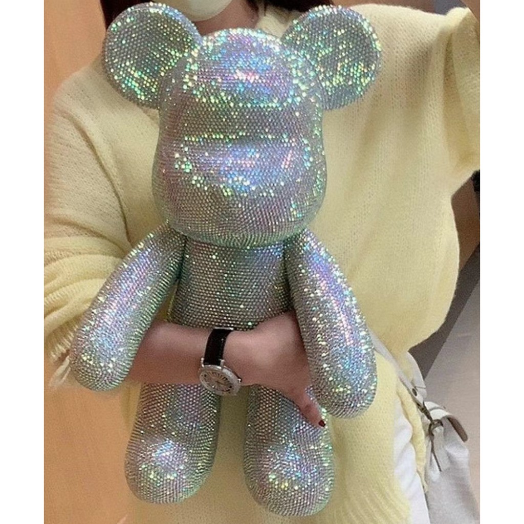 Gấu đính đá Bearbrick size 53 cao cấp cho mọi lứa tuổi