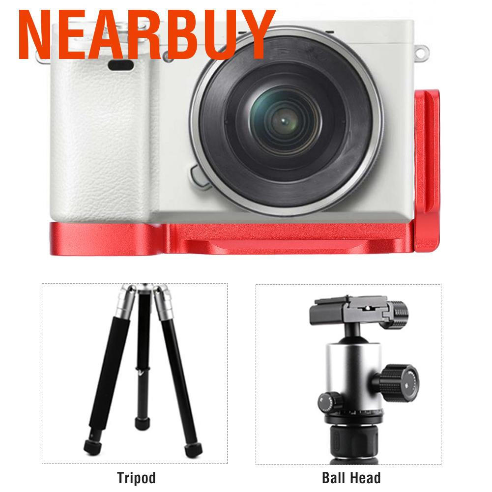 Tay Cầm Chữ L Tháo Lắp Nhanh Cho Máy Ảnh Sony A6000 Ilce-6000 Mờ / Matte