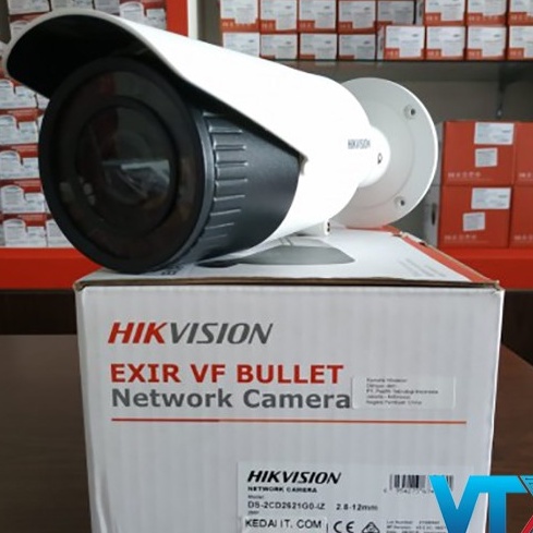 Camera IP hồng ngoại 2.0 Megapixel HIKVISION DS-2CD2621G0-I ống kính thay đổi tiêu cự - Hàng chính hãng