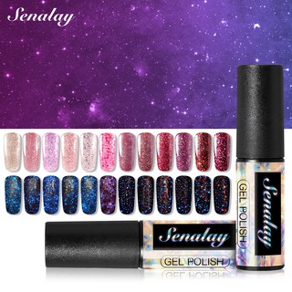 ✿Senalay✿Sơn móng tay dạ quang 12 màu 5ml(271-282)