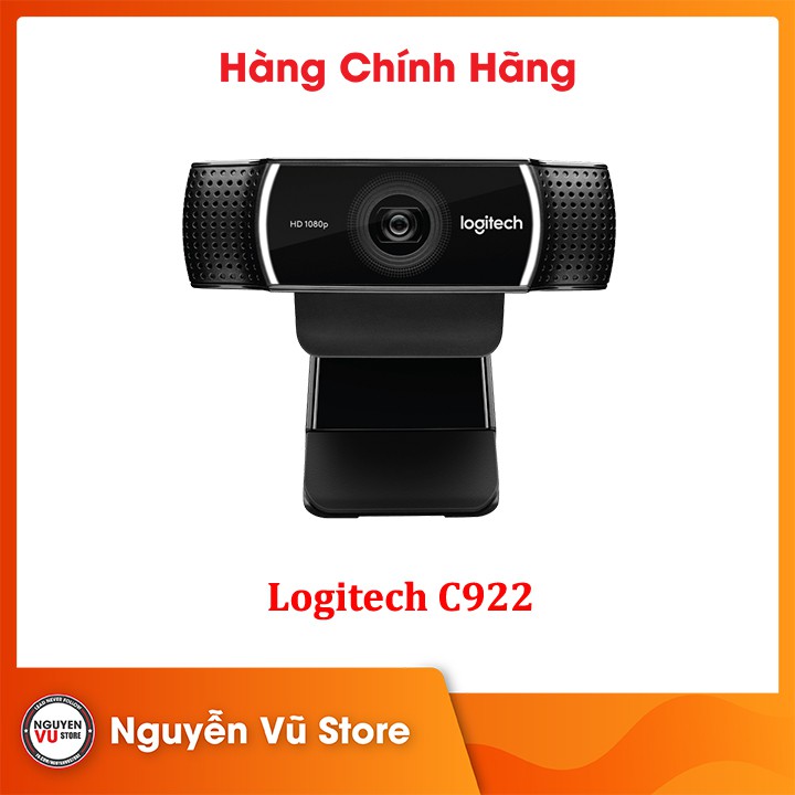 Webcam Logitech C922 Optimized For Streaming - Hàng Chính Hãng