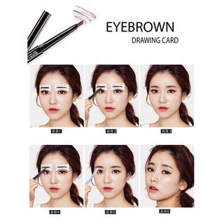 Khuôn dán tự kẻ chân mày tiện lợi Eye Brown