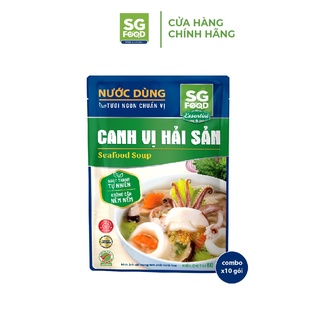 Combo 10 gói Nước Dùng Canh Vị Hải Sản SG Food 60gx10