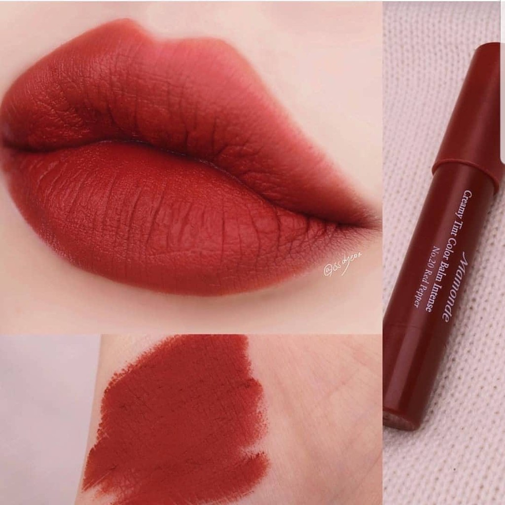 Son bút chì Mamonde Creamy Tint Color Balm Intense | BigBuy360 - bigbuy360.vn