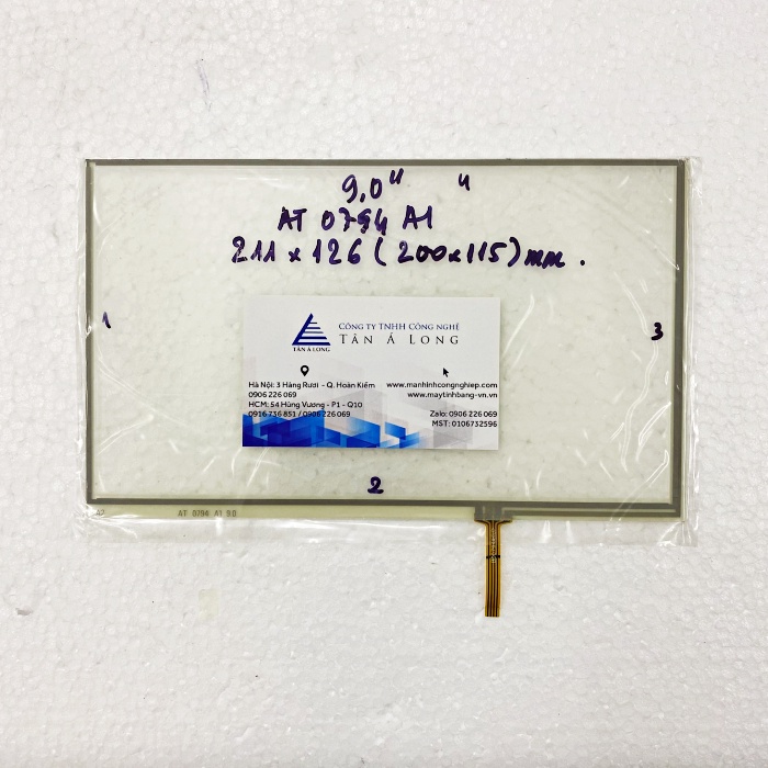 Tấm cảm ứng công nghiệp 9.0 inch AT0794 A1/ 211×126(200×115)mm | BigBuy360 - bigbuy360.vn