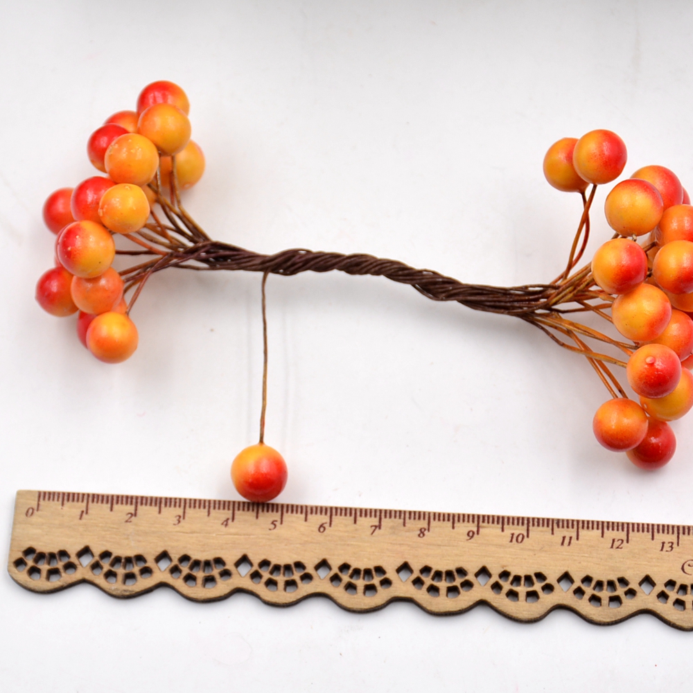 Bó Quả Cherry Giả Mini Trang Trí Tiệc Cưới