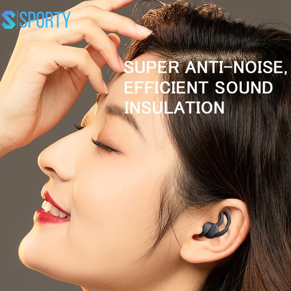 Bộ 2 nút bịt tai chống ồn ba tầng lọc âm bảo vệ tai SPORTY chất liệu silicone êm ái dễ chịu khi sử dụng với độ bền cao