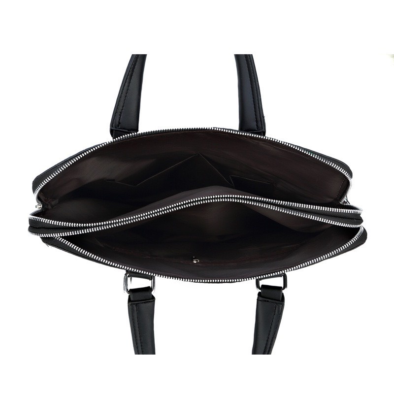 Túi xách cặp da công sở vân cá sấu đựng laptop 14inch T80 35x29x6cm(Nâu | BigBuy360 - bigbuy360.vn