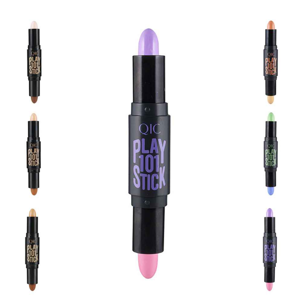 [Hàng mới về] Thỏi kem che khuyết điểm hai đầu tạo khối trang điểm cho nữ