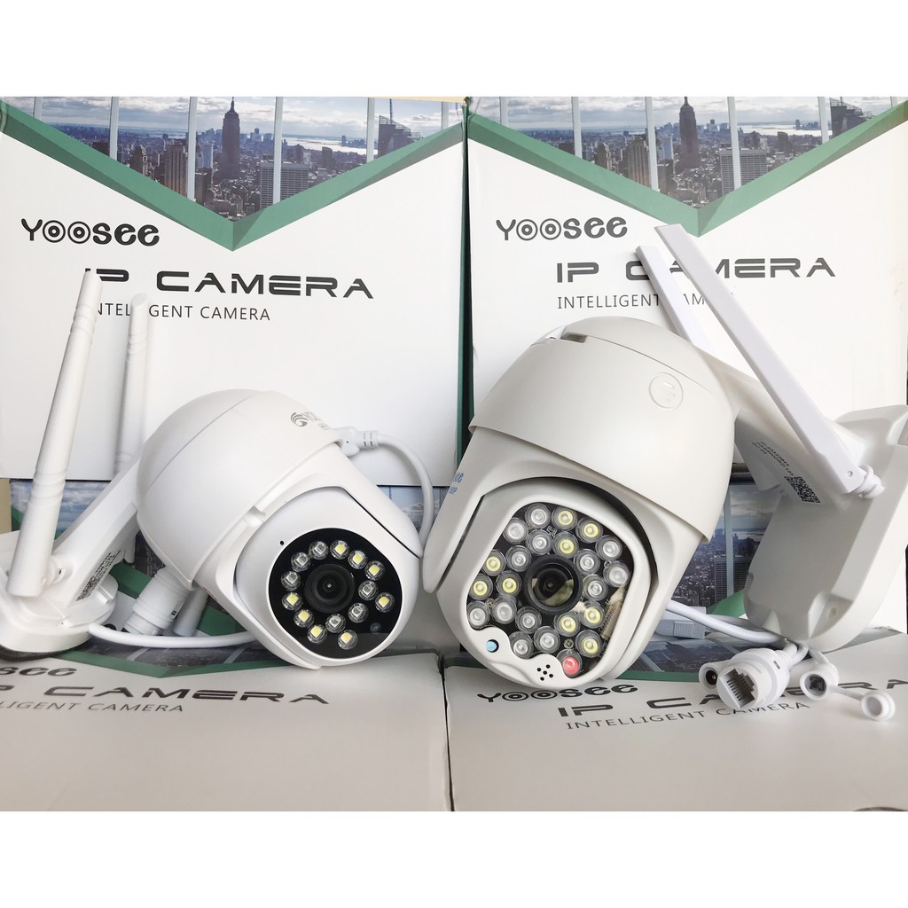 [Mã 11ELSALE hoàn 7% đơn 300K] Camera Ngoài Trời YooSee PTZ 14 LED Mini 1080P Xoay 360 | BigBuy360 - bigbuy360.vn