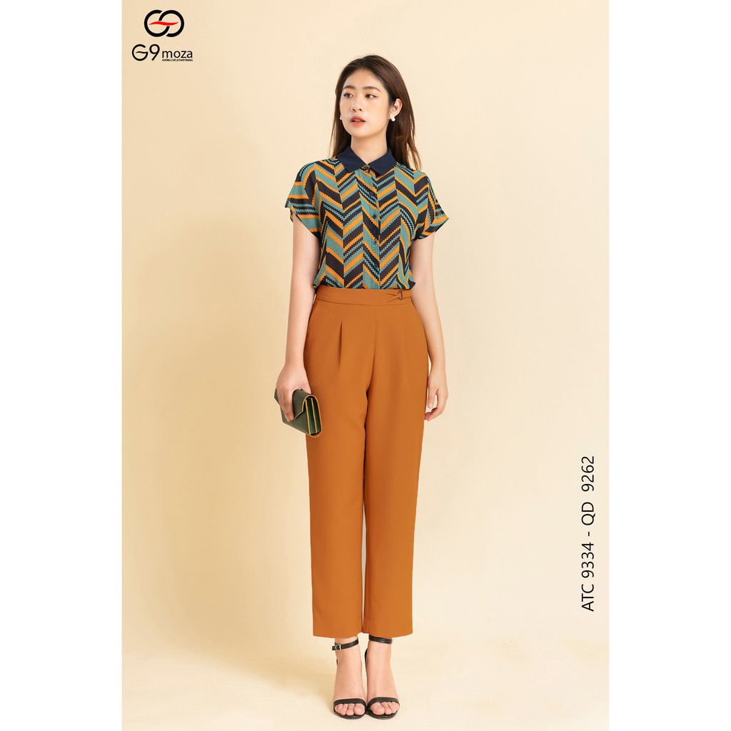 Quần dài G9moza 9262 chất liệu thô hàn