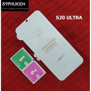 Miếng dán PPF S20 Ultra mặt trước