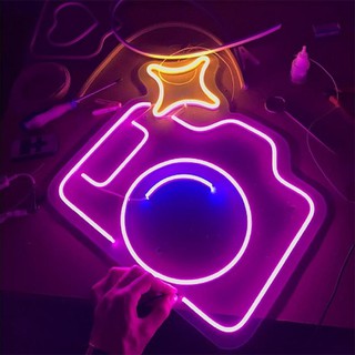 Đèn Led Neon Trang Trí Hình Mày Ảnh
